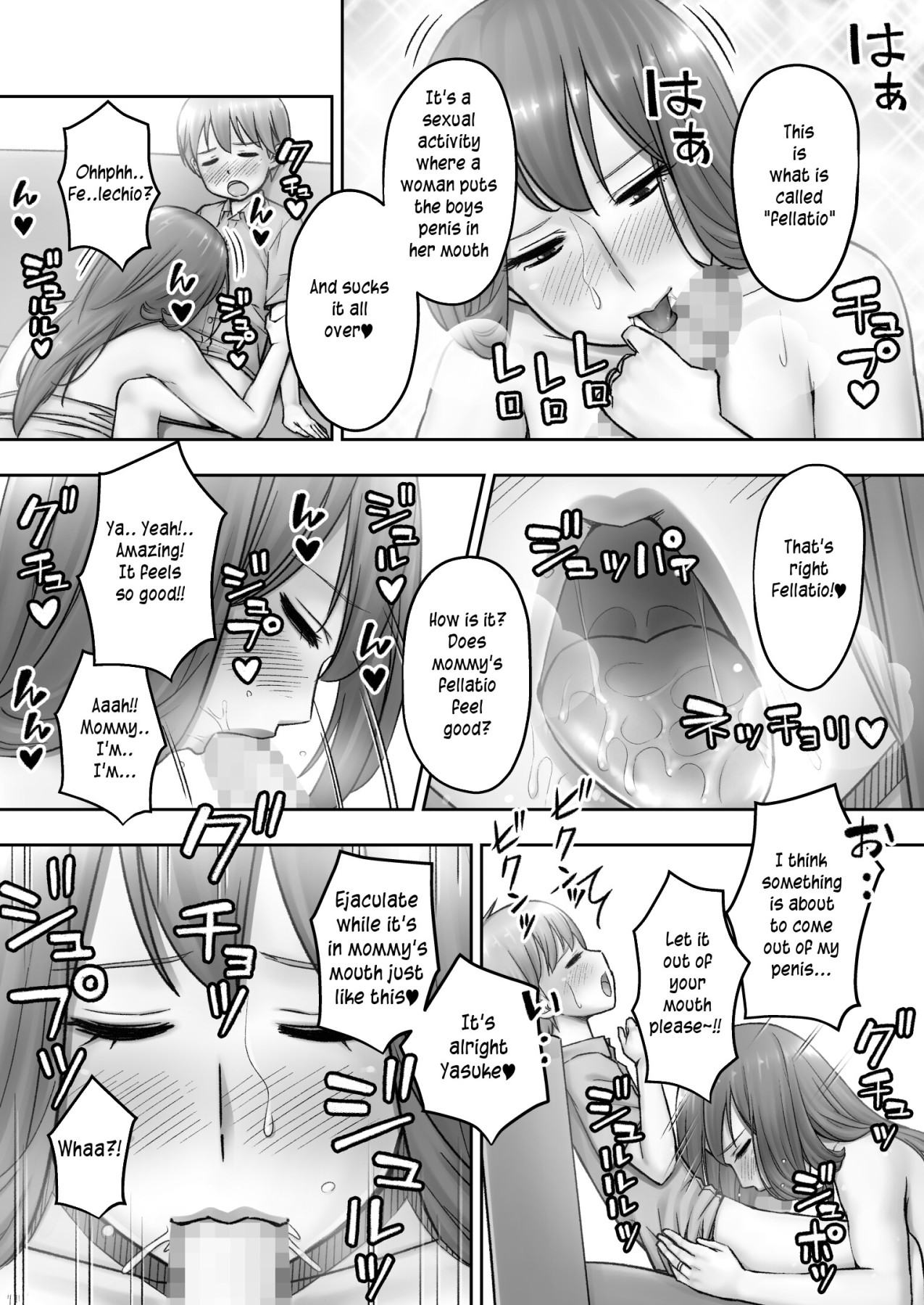 Hentai Manga Comic-Well-Mannered Mother's Indecent Sex Education-Read-20